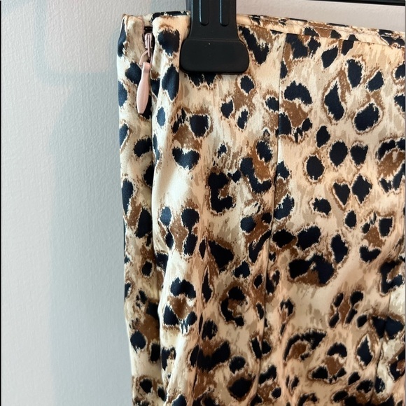 FREE PEOPLE Avas Print Miniskirt In Tan Combo - Picture 9 of 14